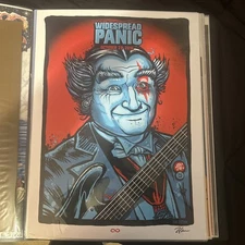 Widespread Panic Broomfield CO 10/29/2016 Show/ 1st ed. Hand Numbered By Zoltron