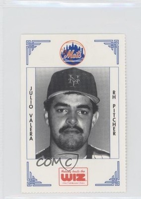 1991 The Wiz/AT&T New York Mets Julio Valera #420 0q3