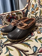 L.L. Bean Rubber Mocs Low Cut Boots