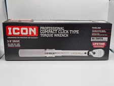 ICON Professional 3/8" Drive Compact Click Type Torque Wrench #56614