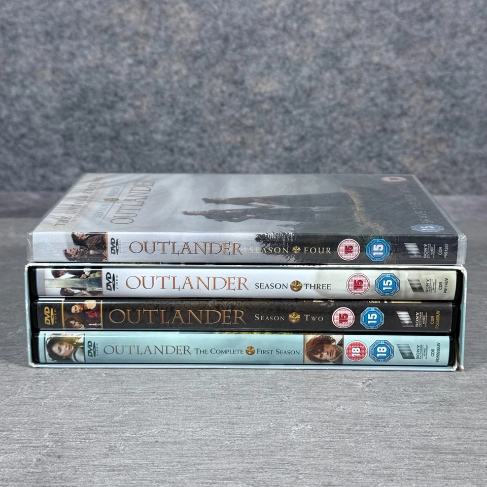 Outlander Seasons 1-4 DVD Box Set Bundle - Historical Drama Series UK Region 2 - Image 3 of 4