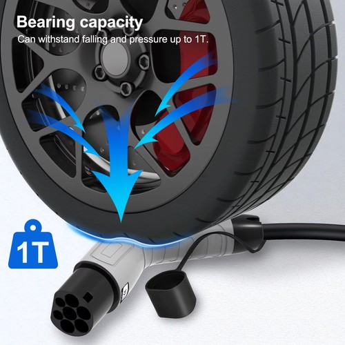 Type 2 Male to Type 2 Female EV Charging Cable, Single Phase, 32A, 7kW, 5m/10m - Picture 13 of 15