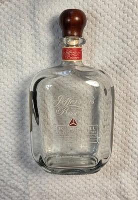 Jefferson's Reserve Pritchard Hill Cask Finished Empty Bourbon Bottle 750 mL