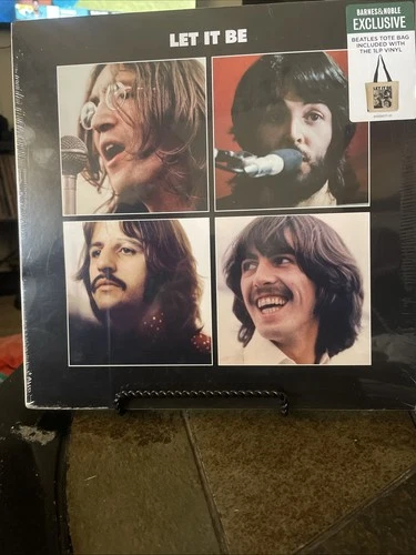 The Beatles Let It Be Barnes & Noble Exclusive Vinyl 12" + Tote Bag Sealed NEW