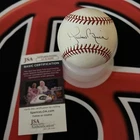 Mariano Rivera New York Yankees Signed 2000 World Series Logo Baseball JSA
