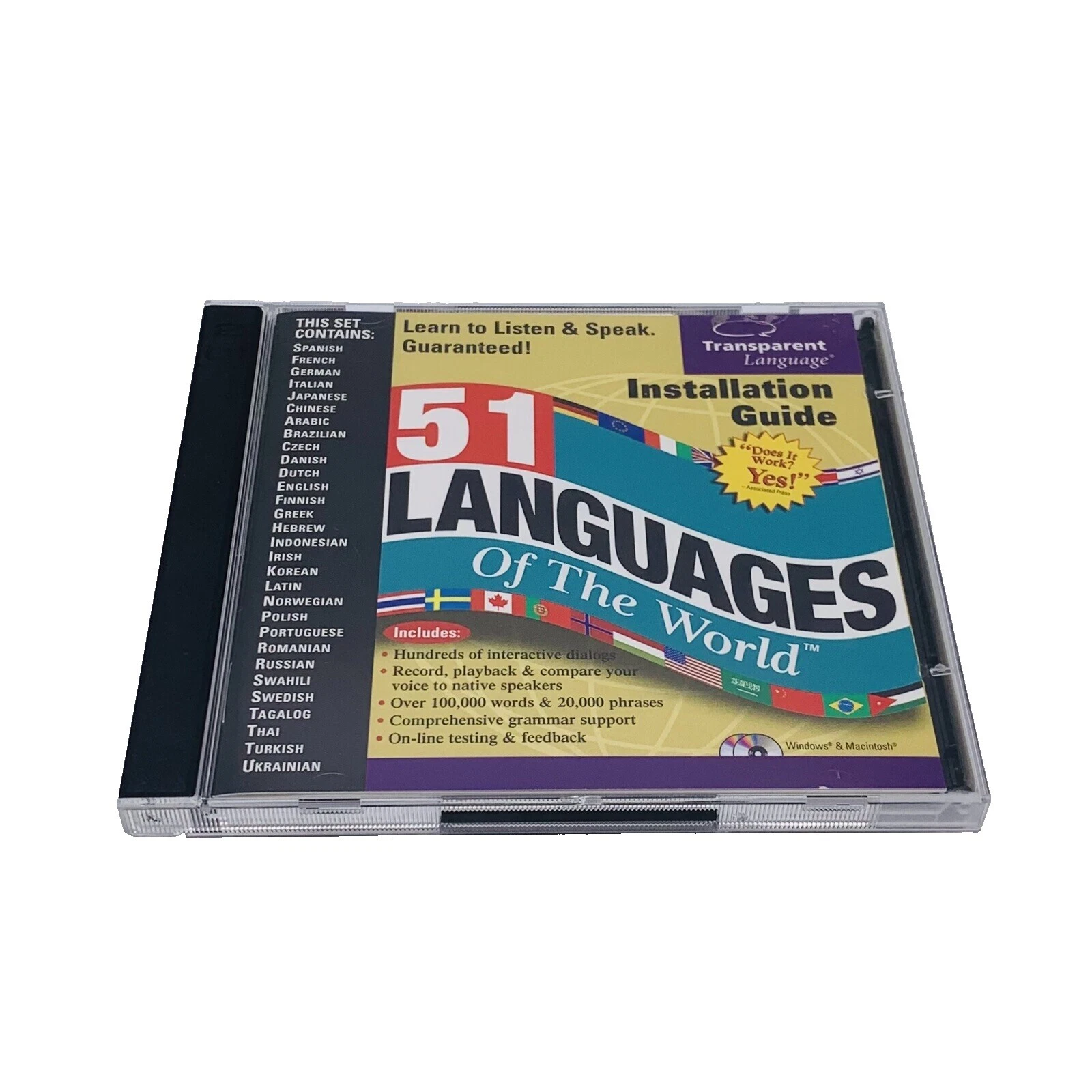 Language Course Software CDs - Turkish Version