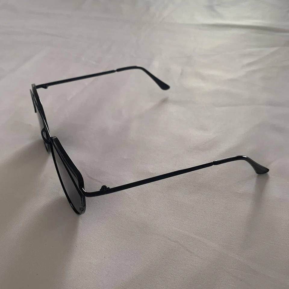 металлические солнцезащитные очки авиатор кошачий глаз - Изображение 4 из 4