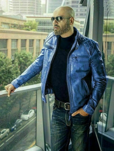 Diamond Classic Green Blue Biker 