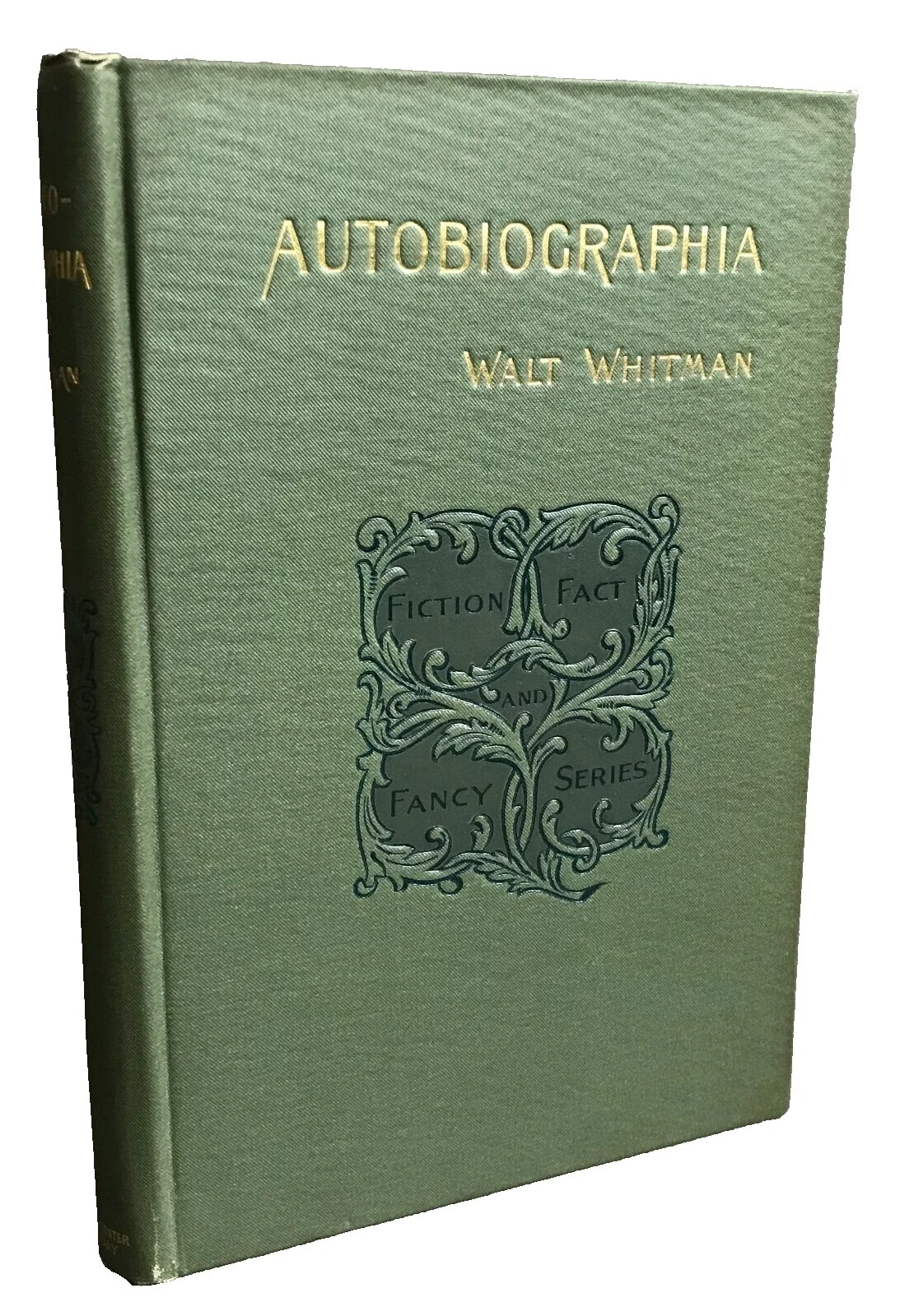 Walt Whitman Cloth First Edition Antiquarian & Collectible Books