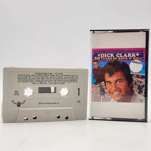 Dick Clark 20 Years Of Rock N Roll Cassette Buddah BUL 55133 Club CRC