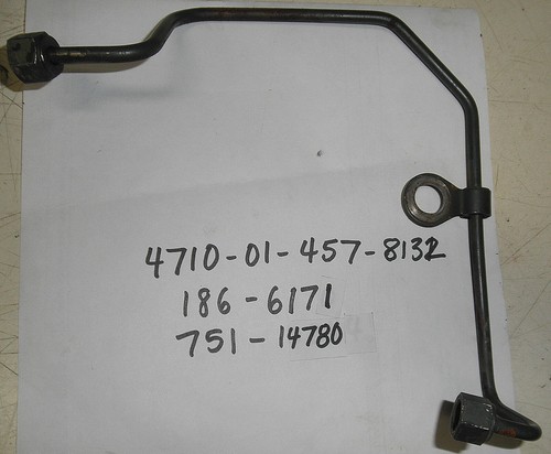 4710-01-457-8132 751-14780 186-6171 Fuel Pipe - 第 1/1 張圖片