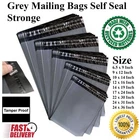 Grey Mailing Bags Strong Postal Poly Postage Self Seal All Sizes Cheap Post Bags
