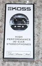 NEW KOSS iL200K KTC HIGH PERFORMANCE IN-EAR HEADPHONES Limited Lifetime Warranty