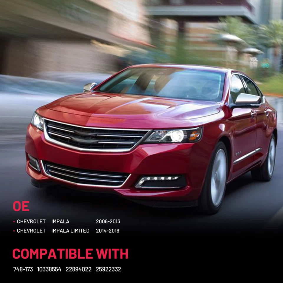 Regulador de ventana eléctrica del lado del pasajero delantero con motor para Chevrolet Impala 06-13 Foto 4 de 4