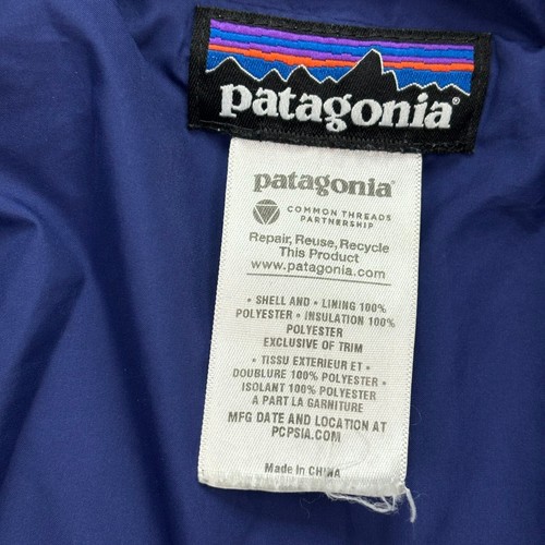 Patagonia Jacket Womens Extra Small Blue 3-in-1 Insulated Puffer LINER Lady* - Picture 5 of 11
