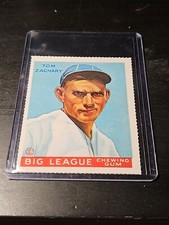 1977 Dover Publications Goudey Big League Heads Up Reprint # 91 Tom Zachary