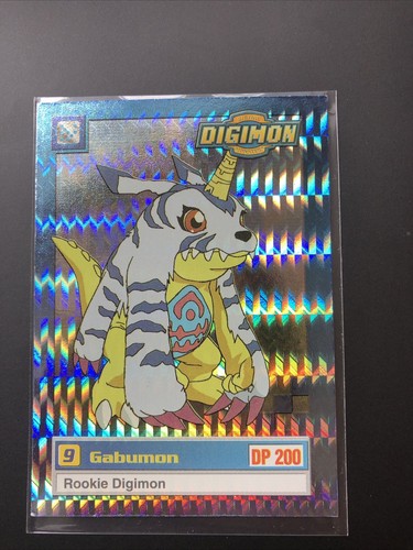 1999 Upper Deck Digimon - Digital Monsters Series 1 Prism Foil Gabumon #12 - Picture 1 of 11