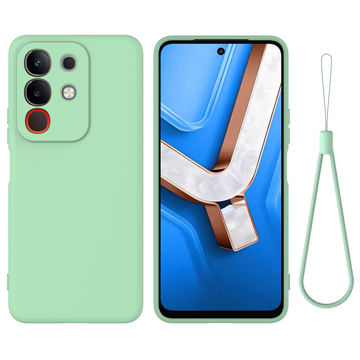 HAOYE Cover per VIVO V29 5G Cover, 360° Protettiva