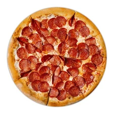 Pepperoni Pizza Sticker Restaurant Decor Real Size Cut Food Car Vinyl Stickers