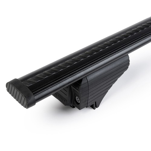 Barre portatutto adatte per Infiniti QX70 dal 2013 + barre portatutto aperte 115 cm nere - Foto 6 di 11