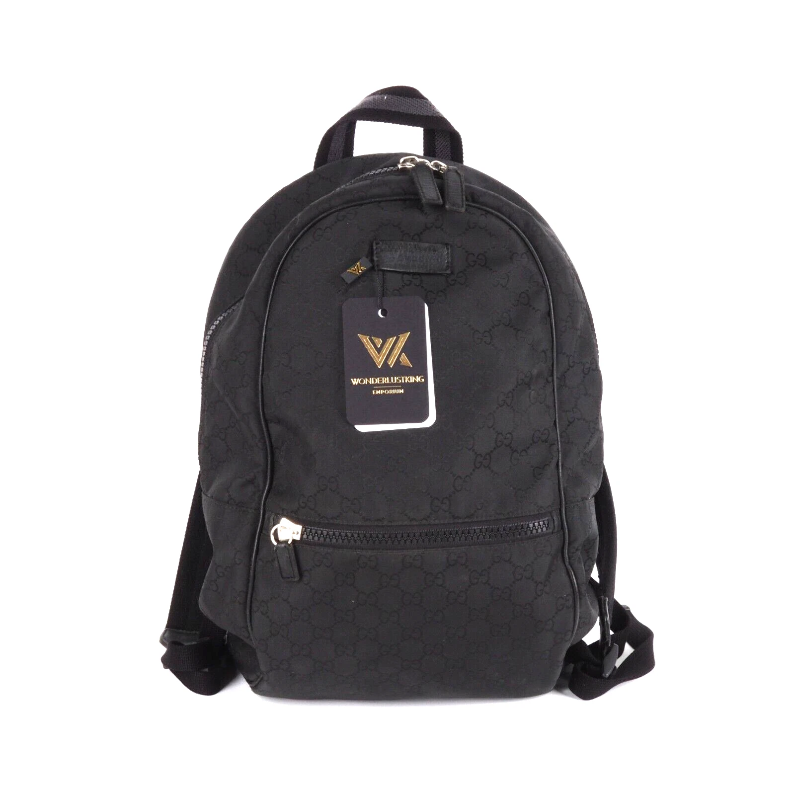 GUCCI 449181 Guccissima Slim Nylon Backpack luxe designer sac à dos OP: