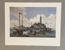 Vintage Poster: View of the Tchin -Shan-Golden Island W. Alexander(26x20 inches)