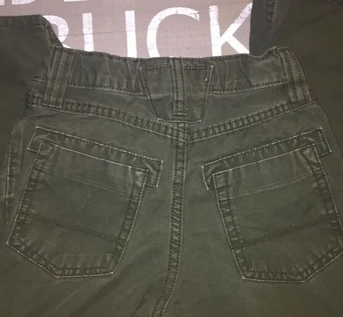Boys Gap Green Loose Fit Pants Sz. 5 Reg - Picture 5 of 6