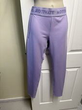Womens Workout Motivate Lilac Leggings Size 12 -14 BNWOT Free Postage