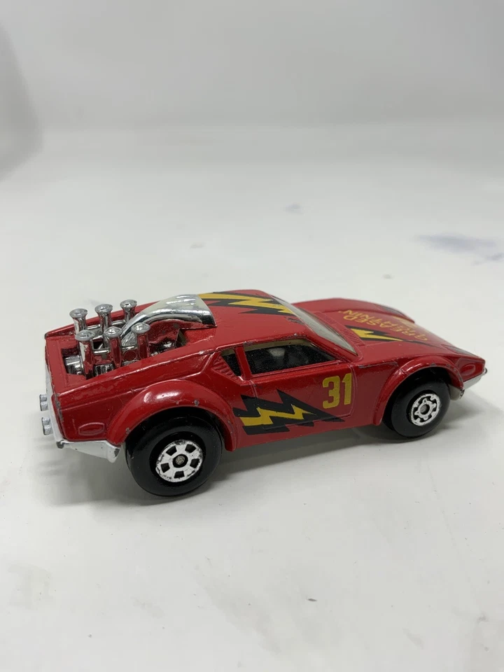 Matchbox Superfast No. Tampo 8 De Tomaso Pantera “Greased Lightning 31” Foto 4 de 4