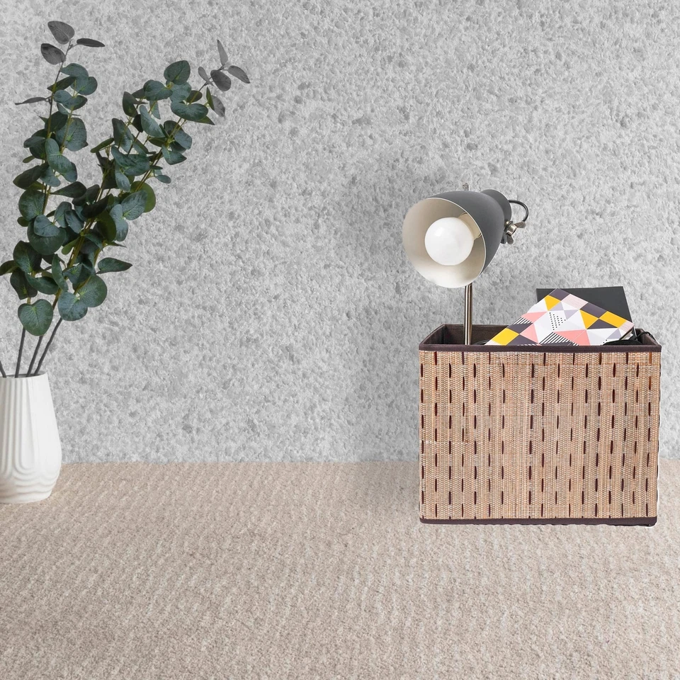 Caja de almacenamiento decorativa plegable beige Vintiquewise para salón, dormitorio,... Foto 2 de 4