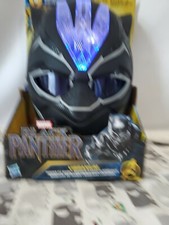 Black Panther Mask Helmet Avengers Halloween Costume Light Up. 1 new 1 used.