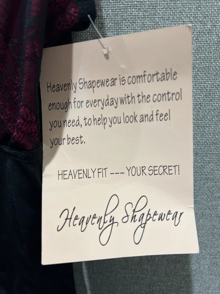 Cami Heavenly Shapewear Control con Forro en Contraste Negro/Rosa Talla Grande Foto 2 de 4