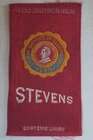 Vintage c.1910 Egyptienne Luxury Silk School Crest Stevens Institute of Tech.