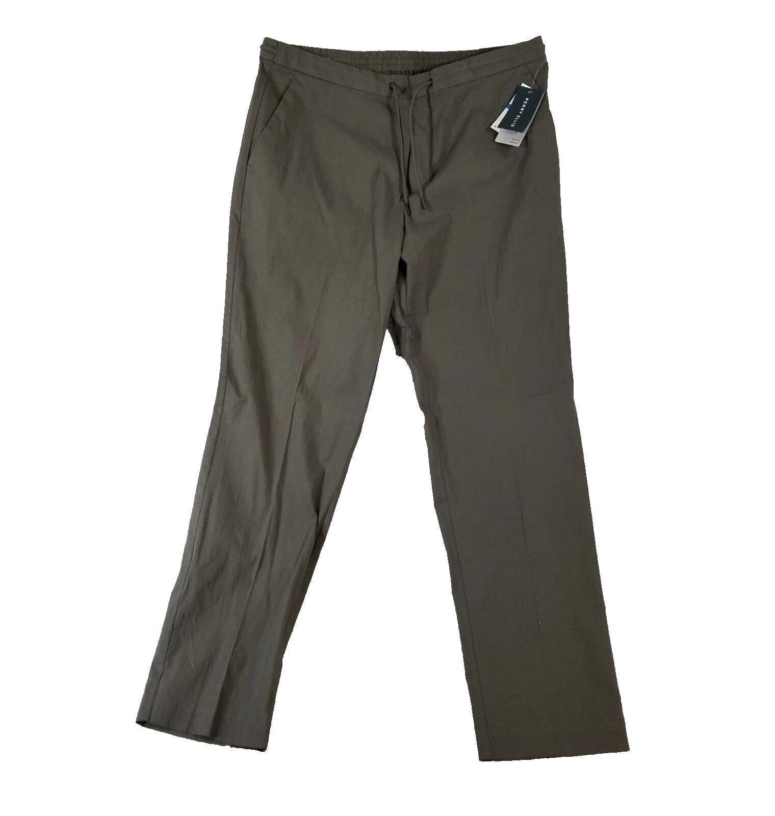 Perry Ellis lounge pants Men's 36x32 lightweight Comfort waist green stretch NEW