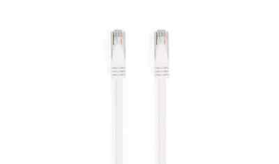 10m Ethernet Kabel Modem ADSL Schutz PVC Gehäuse stark weiß 1255232 N