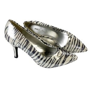 zebra print kitten heels