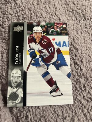 2021-22 Upper Deck Series 2 Tyson Jost #297 Colorado Avalanche