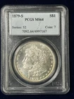 1879-S Morgan Silver Dollar MS64 PCGS