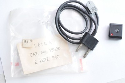 Leica E Leitz Synchronblitzer Flash Cable Sync Power Cord  15520