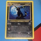 New ListingUmbreon 13/75 Pokemon Card Hologram Vintage 90's Nintendo Neo Discovery Swirl LP