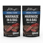 Kraft Marinade-in-a-Bag Liquid Marinade, Marinades Original, (2x 12 oz Bag)