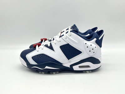 Nike Air Jordan Retro 6 G Men's Size 7 Golf Spikes Olympic Navy