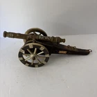 Vtg Civil War Period 1863 Replica Novelty Metal Wood Plastic Cannon 14" Length