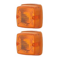 2 Blinkleuchten Rechts 24 V P21W Halogen Hella FüR U.A. MERCEDES-BENZ