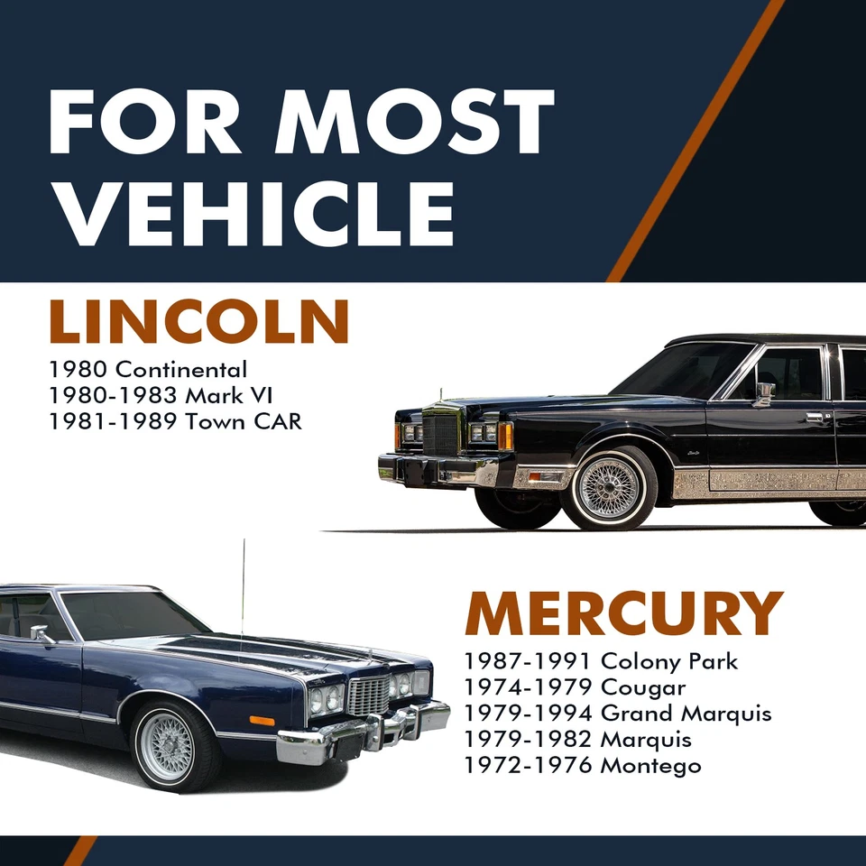 Set 4 Front Shock Absorber-Rear Complete Shock For 1987-1991 Mercury Colony Park - Изображение 2 из 4