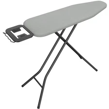 Foldable Ironing Board Height-adjustable Iron Table with 4 Legs for Laundry