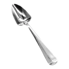 Unknown MFG Silver HOAN Tipped End Glossy Flatware Fruit/Orange/Grapefruit Spoon