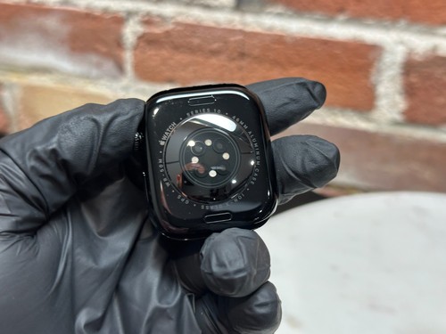 Apple Watch Series 10 GPS Aluminum 46mm GPS - Jet Black - (Unlocked) - Good - Photo 7 sur 8