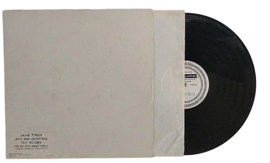 Shure Test Record for sale | eBay