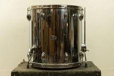 1970s Slingerland 16x16 Chrome Over Wood Floor Tom